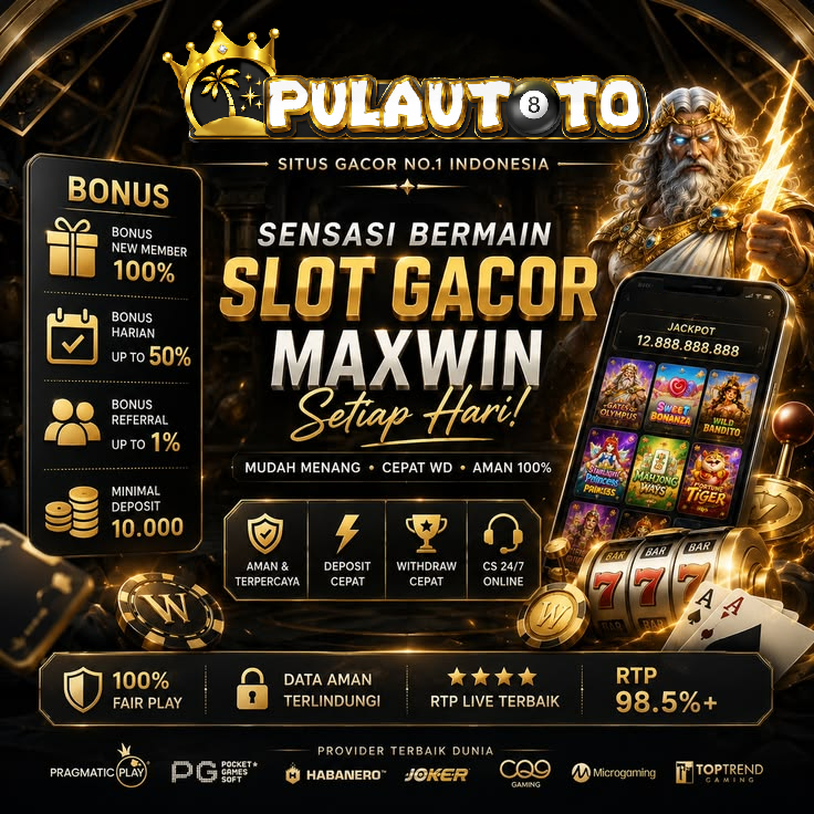 PULAUTOTO: Sensasi Bermain Slot Online Gacor Gampang Maxwin Dan Menang Setiap Hari by Hey siriusly